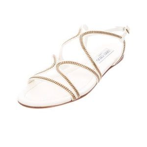 Jimmy Choo Chain link leather sandals